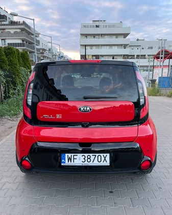 Kia Soul cena 47500 przebieg: 66500, rok produkcji 2014 z Ząbki małe 497